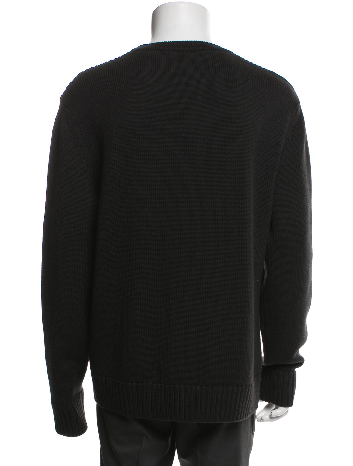 Loro Piana Virgin Wool Crew Neck Sweatshirt